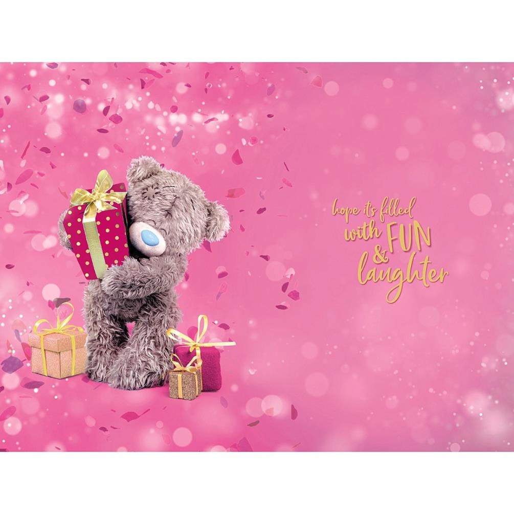 17th Birthday Me to You Bear Birthday Card Extra Image 1